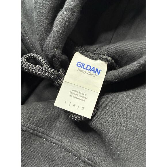 Lil Ugly Mane Hoodie Men’s Large Black Gatecreeper Logo Spell Out Horrorcore - Picture 5 of 5